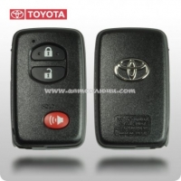 Smart Key Toyota Venza 14ACX, 315Mhz USA , Original 2 кнопки 1 кнопка(Panic), чип 6B Texas, PG1-98, 89904-0T050