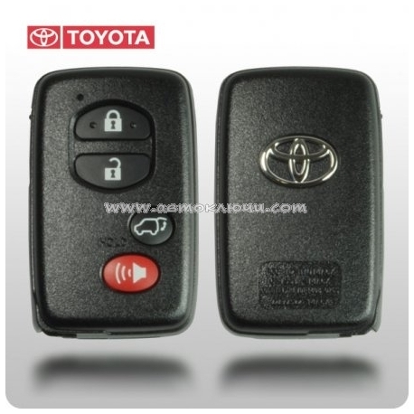 Toyota  Venza  Original Smart ключ на 3 кнопки + 1 panic , с 2010 г.в.