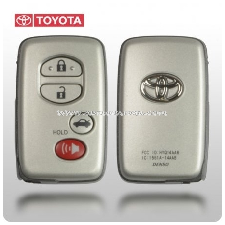 Toyota Avalon , Camry Original Smart ключ на 3 кнопки + 1 panic.