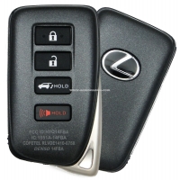 Smart Key Lexus NX 200, 200T, 300H, LX450, LX570 4 кнопки,FCC ID:HYQ14FBA, 89904-78470, для авто с 09.2015-
