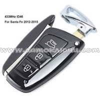 Ключ Hyundai Santa Fe/IX45 Smart Key 3 кнопки, id46(pcf7945), 433Mhz