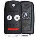 Выкидной ключ Acura на 2 кнопки + 1 panic